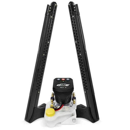 Blade Dual Hydraulic Shallow Water Anchors Powered by ONE Pump - Twin Screws Marine Service