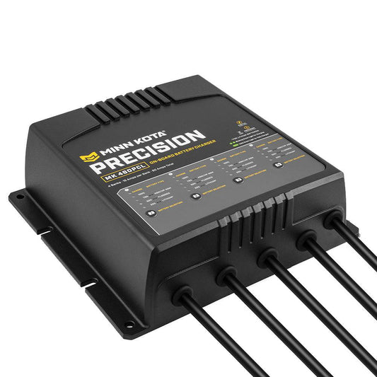 Minn Kota On-Board Precision Charger MK-460 PCL 4 Bank x 15 AMP LI Optimized Charger [1834604] - Twin Screws Marine Service