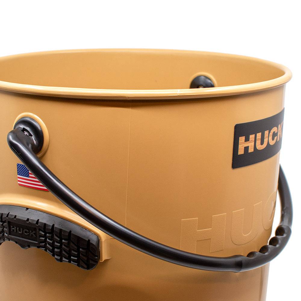 HUCK Performance Bucket - Black n Tan - Tan w/Black Handle [87154] - Twin Screws Marine Service