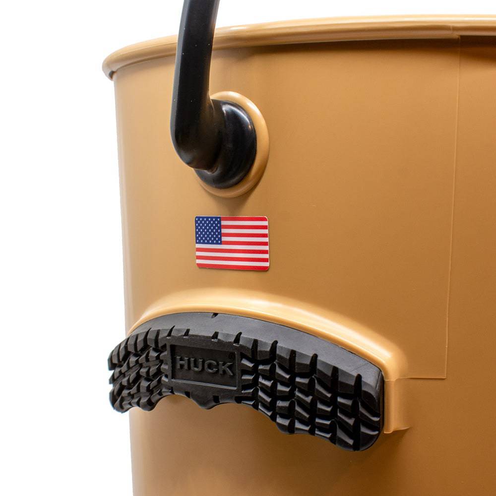 HUCK Performance Bucket - Black n Tan - Tan w/Black Handle [87154] - Twin Screws Marine Service