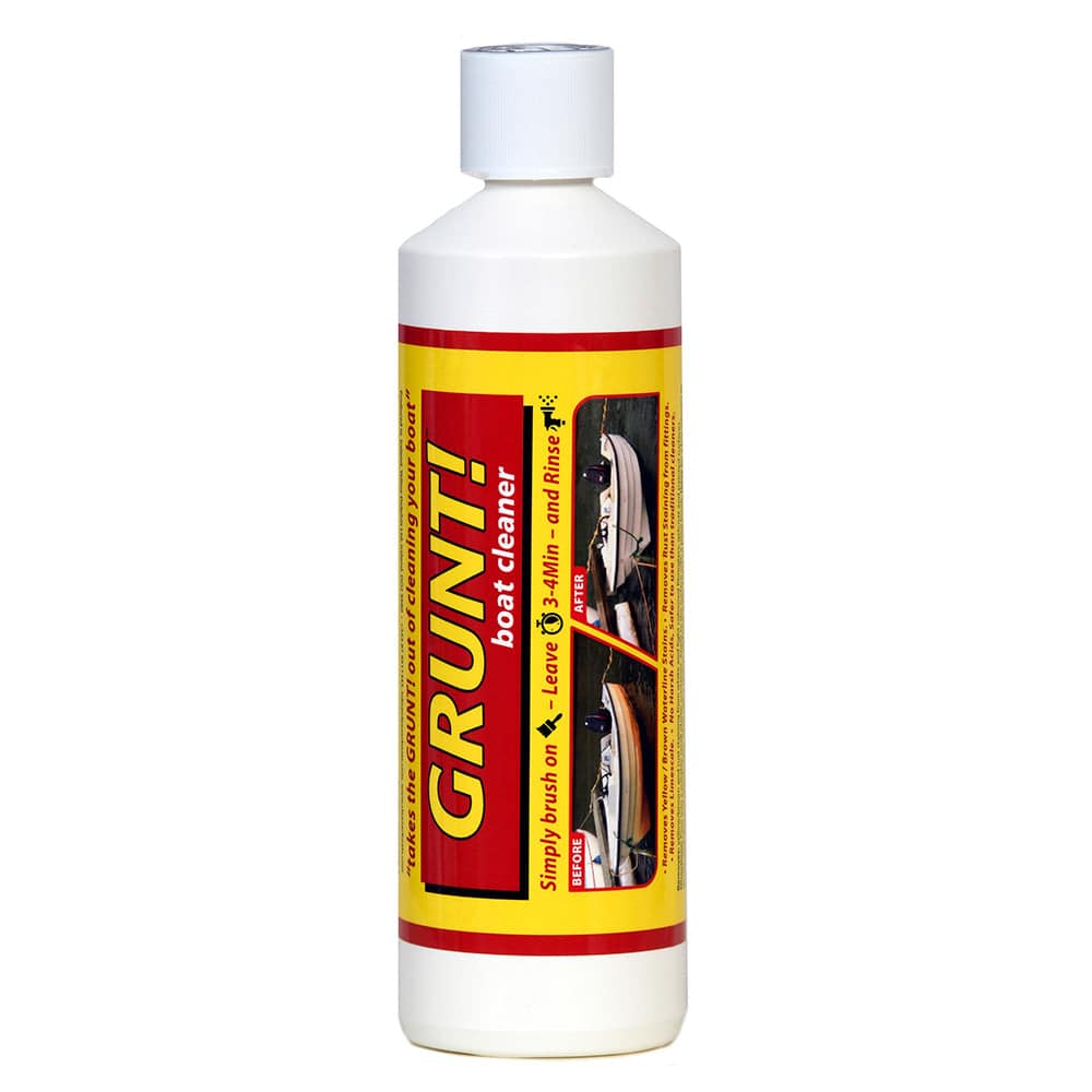 GRUNT! 16oz Boat Cleaner - Removes Waterline  Rust Stains [GBC16] - Twin Screws Marine Service