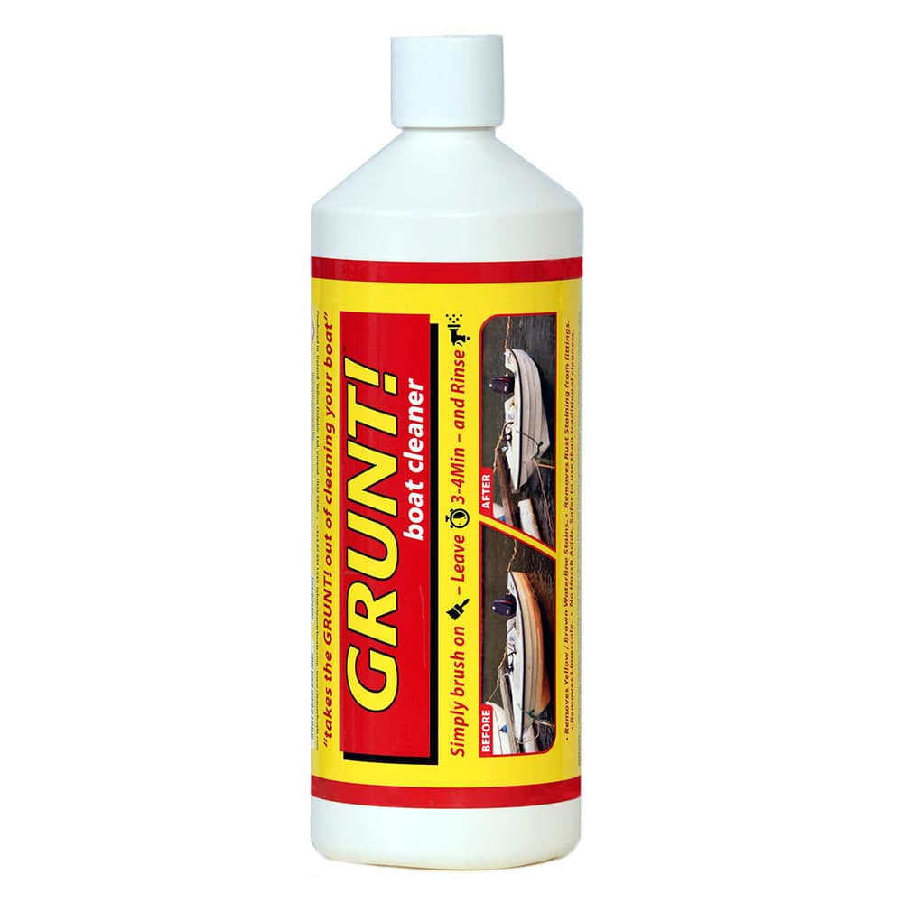 GRUNT! 32oz Boat Cleaner - Removes Waterline  Rust Stains [GBC32] - Twin Screws Marine Service