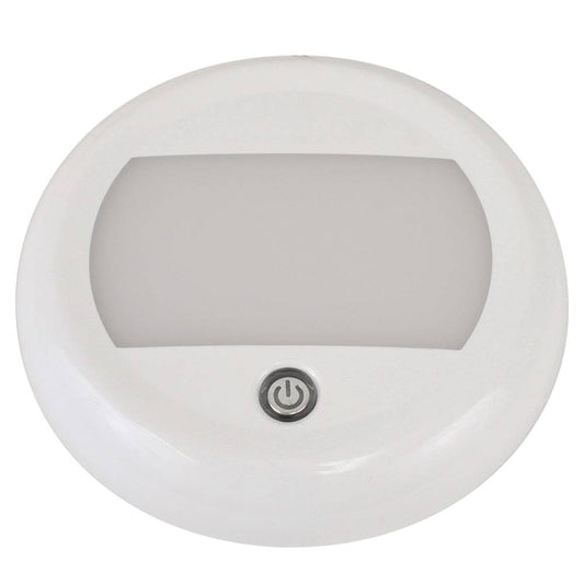 Scandvik 5" Dome Light w/Switch  3 Stage Dimming - 10-30V - IP67 [41323P] - Twin Screws Marine Service