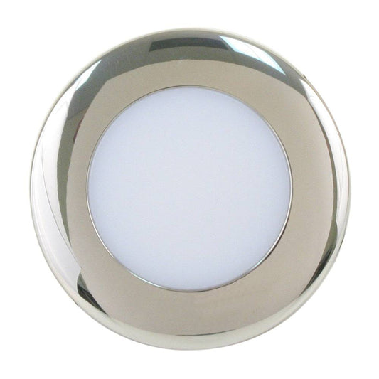 Scandvik A2.5 4 Color Downlight w/SS Trim - 8-30V [41416P] - Twin Screws Marine Service