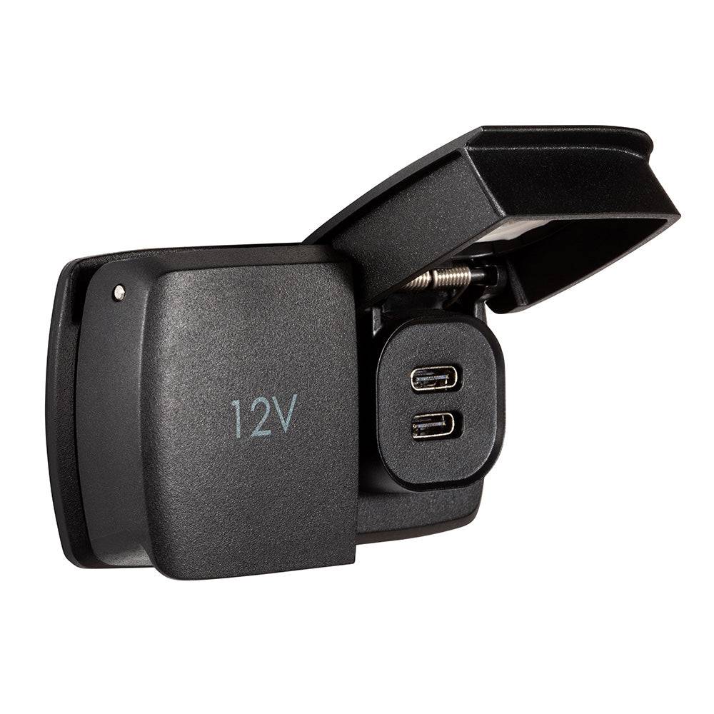 Scanstrut Flip Pro Multi - Dual USB-C  12V Power Socket [SC-MULTI-F1] - Twin Screws Marine Service