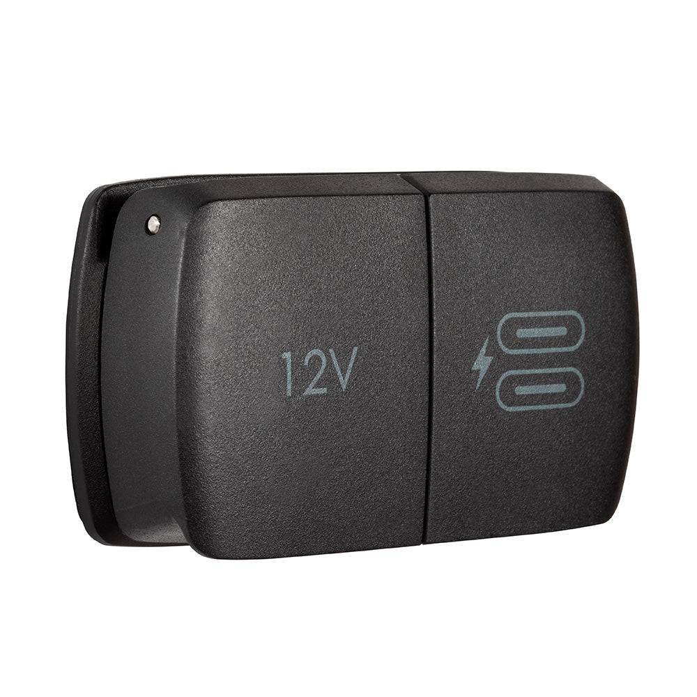 Scanstrut Flip Pro Multi - Dual USB-C  12V Power Socket [SC-MULTI-F1] - Twin Screws Marine Service