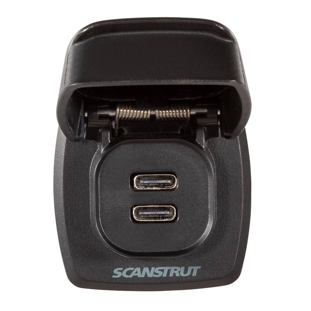 Scanstrut Flip Pro Max - Dual USB-C Charge Socket [SC-USB-F3] - Twin Screws Marine Service