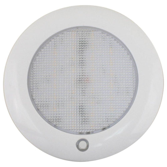 Scandvik Slim 5" Dome Light - Warm White/Red - 10-30V [41462P] - Twin Screws Marine Service