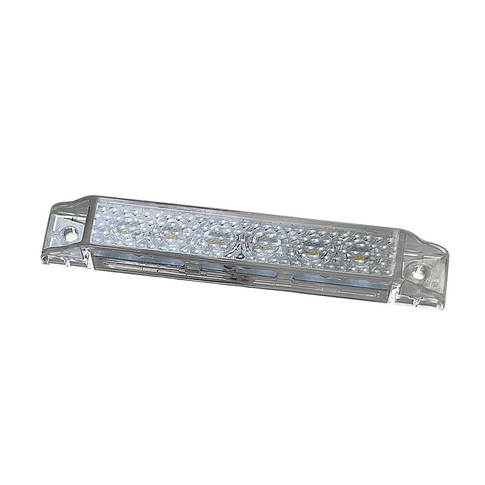 Scandvik 4" LED Light Strip - White w/Gasket - 12V [41640P] - Twin Screws Marine Service