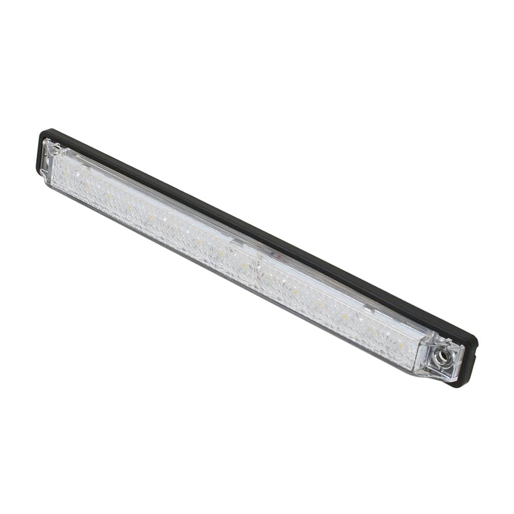Scandvik 8" LED Light Strip - White w/Gasket - 12V [41644P] - Twin Screws Marine Service