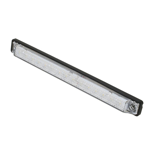 Scandvik 8" LED Light Strip - White w/Gasket - 12V [41644P] - Twin Screws Marine Service