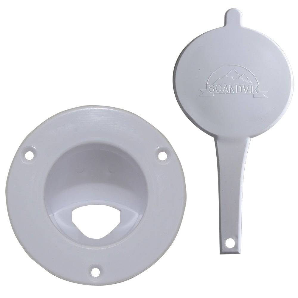 Scandvik White Vertical Cup  Cap f/Scandvik PN 1075 [10029P] - Twin Screws Marine Service