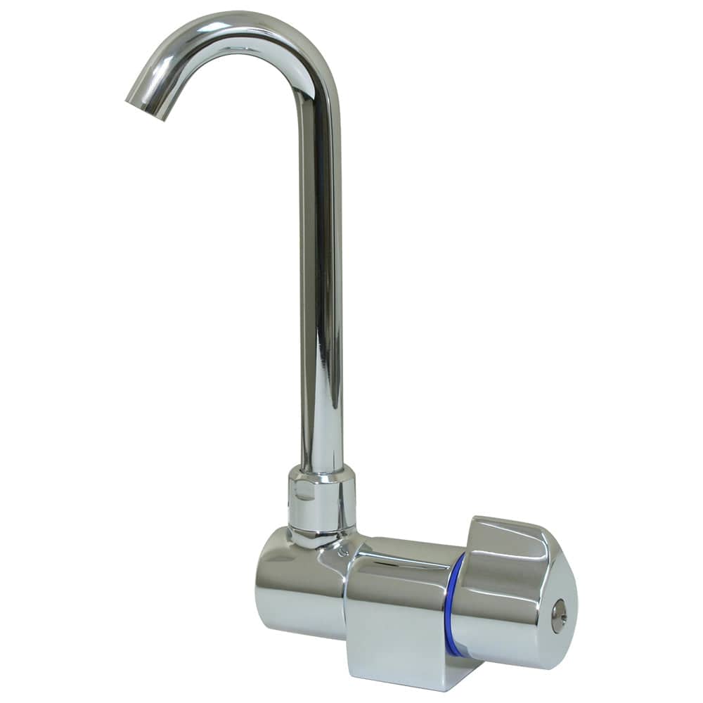 Scandvik Ceramic Family Tap w/Folding Spout - Chrome Finish [10180P] - Twin Screws Marine Service