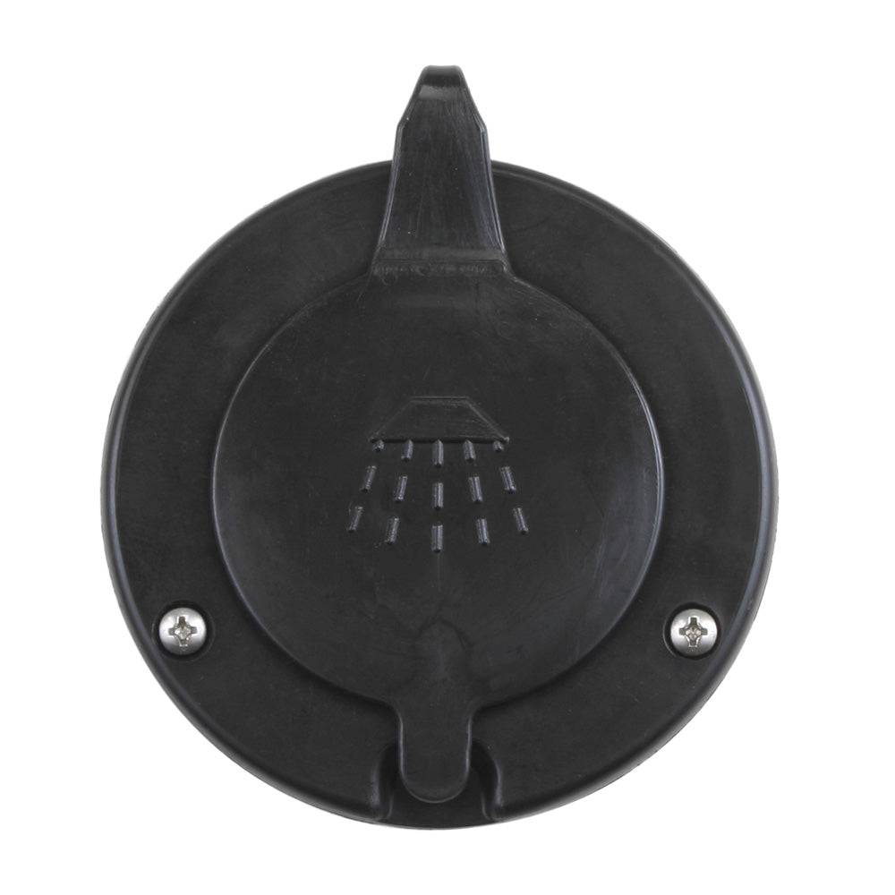 Scandvik Black Cap  Container f/Scandvik Recessed Shower [10262P] - Twin Screws Marine Service