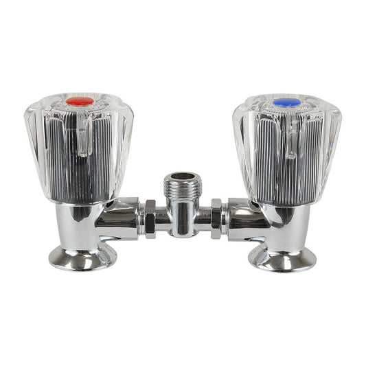 Scandvik Mixing Bridge w/Acrylic Knobs - 3/8" [10401P] - Twin Screws Marine Service