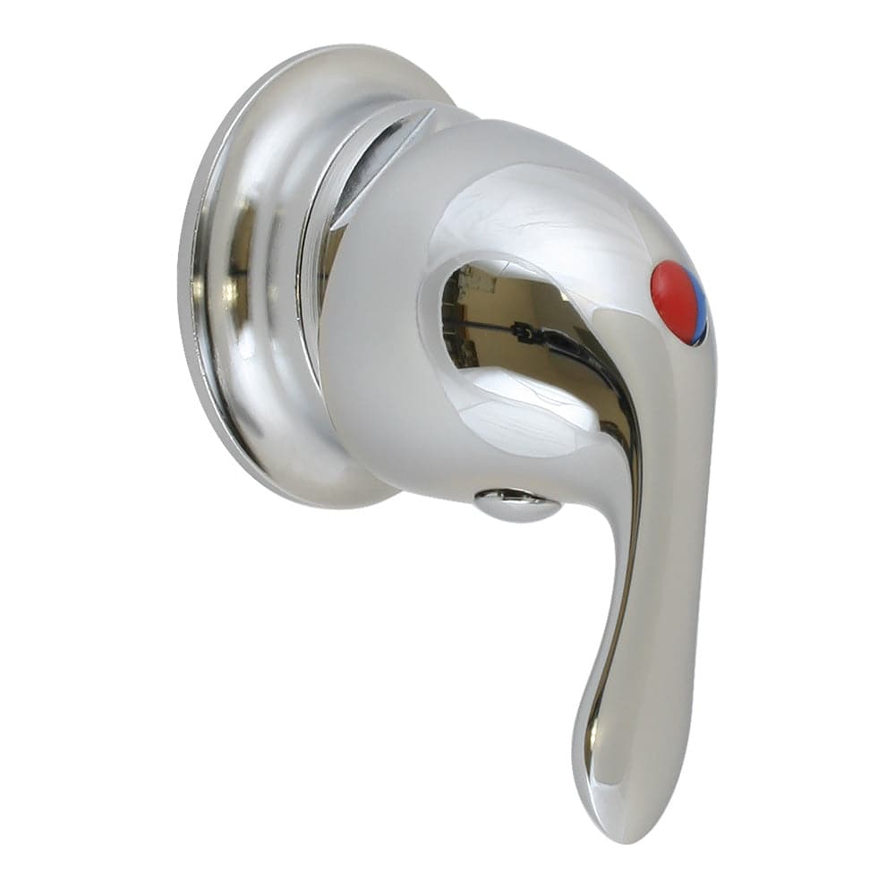 Scandvik Chrome Compact Shower Control Mixer - Single Lever [10500P] - Twin Screws Marine Service