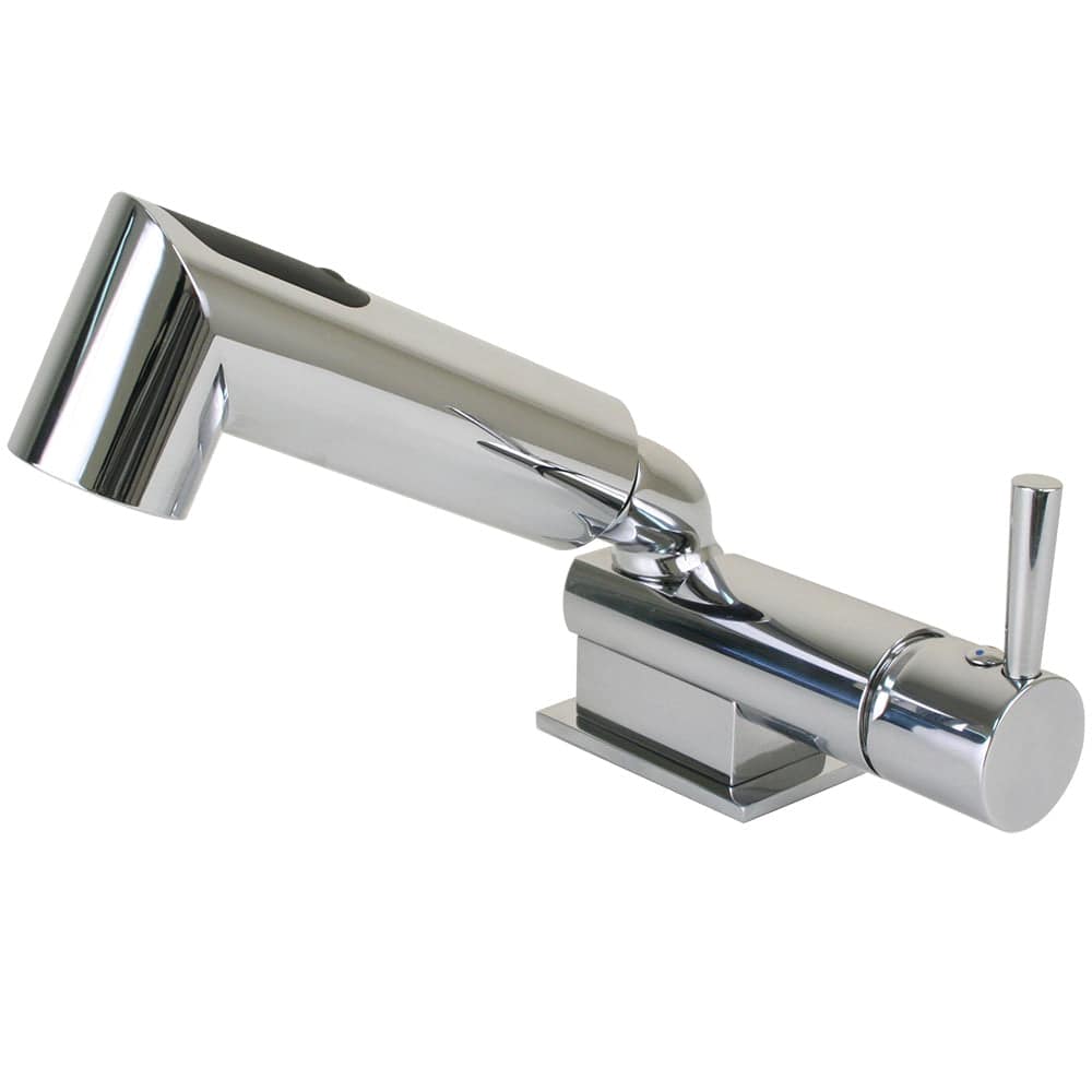 Scandvik Minimalistic Compact Single Level Mixer - Faucet  Shower Combo - Chrome [16216] - Twin Screws Marine Service