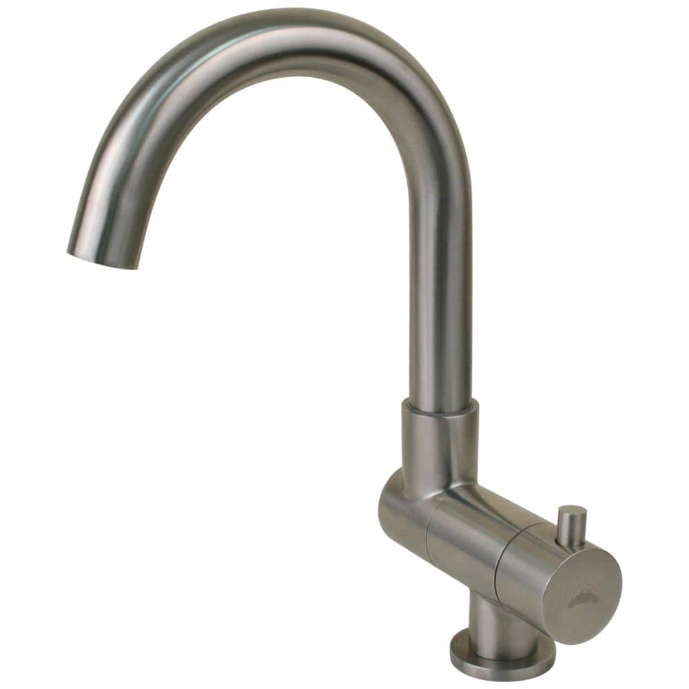 Scandvik Nordic Folding Stainless Steel J-Spout Tap [74125] - Twin Screws Marine Service