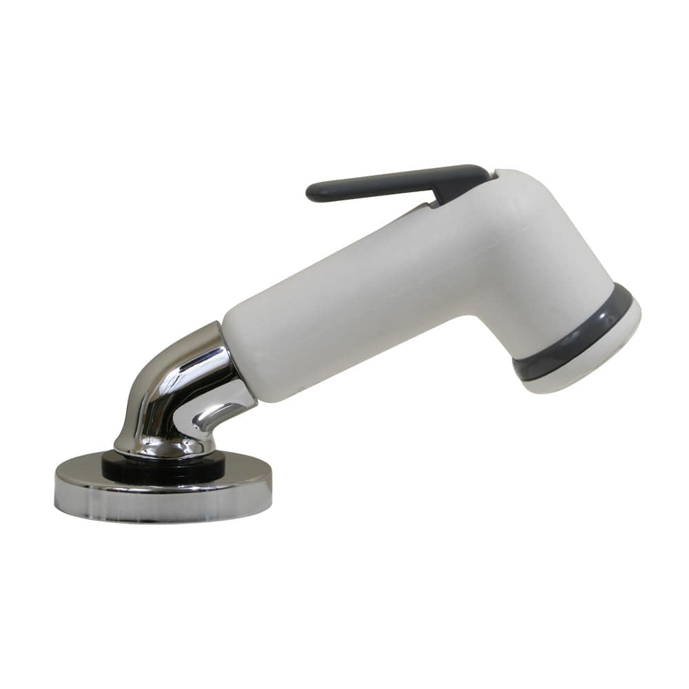 Scandvik Elbow Sprayer - Handle Pull Out - White w/6 Hose [10191P] - Twin Screws Marine Service