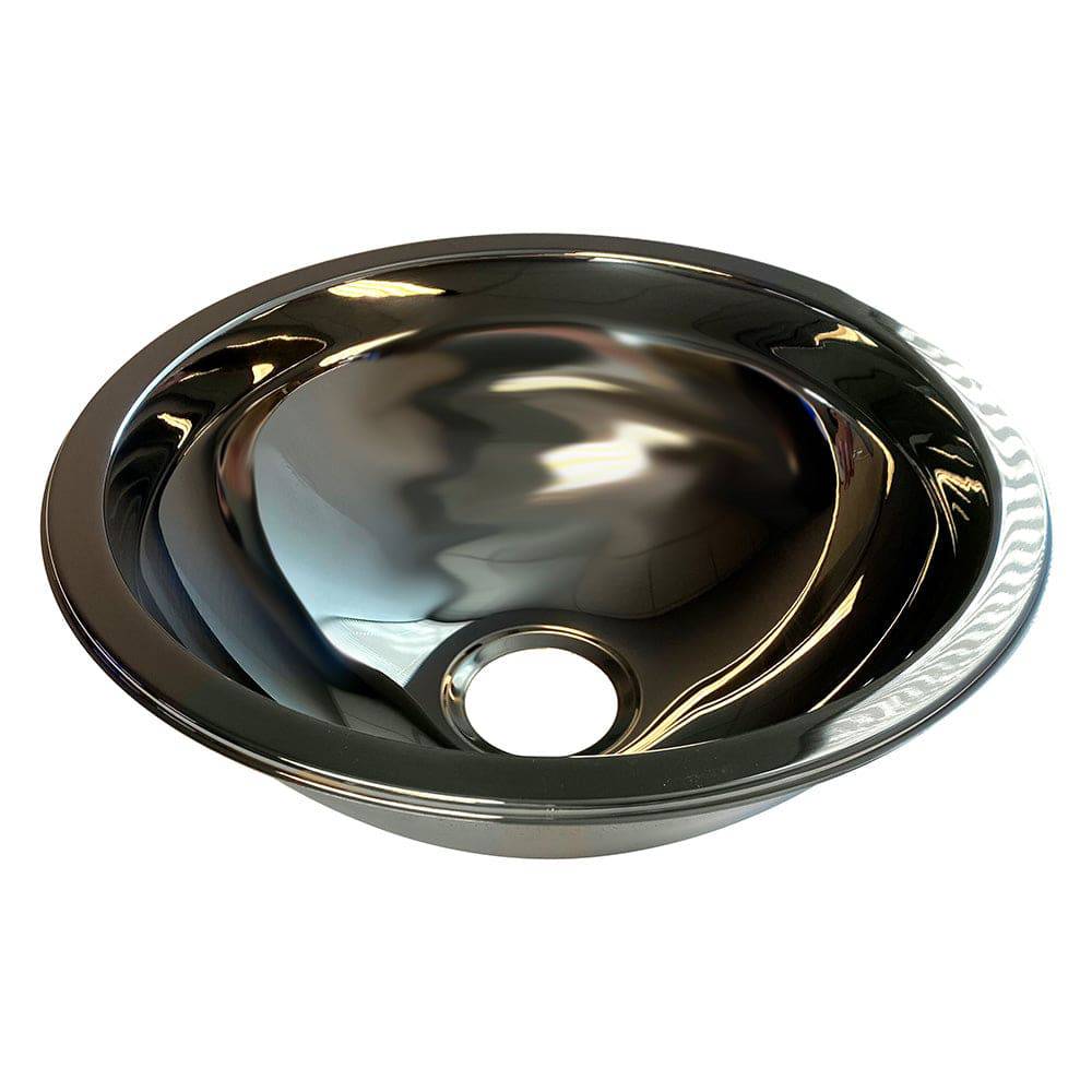 Scandvik SS Basin Sink - 11.5" x 5" - Mirror Finish [10201] - Twin Screws Marine Service