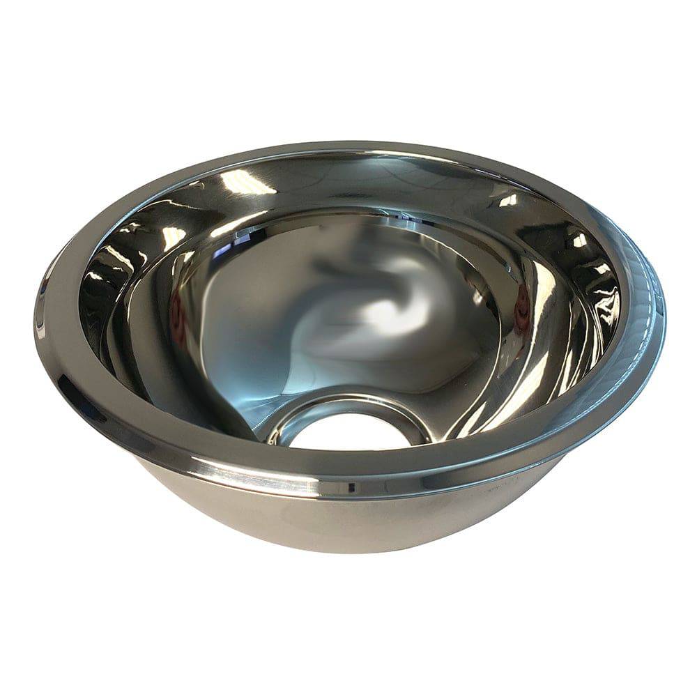 Scandvik SS Sink Basin - 9" x 4" - Mirror Finish [10923] - Twin Screws Marine Service