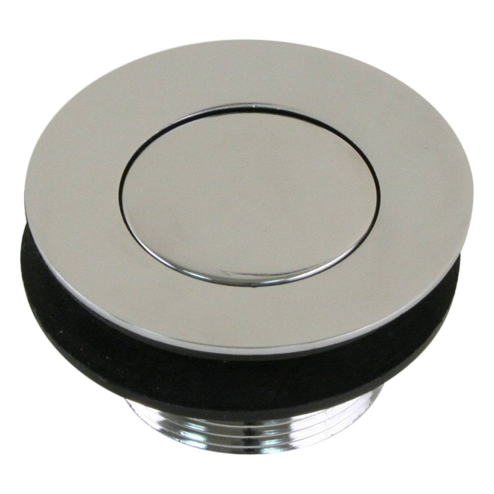 Scandvik Sink Drain w/Flip Stopper - Chrome Plated Brass [19006P] - Twin Screws Marine Service