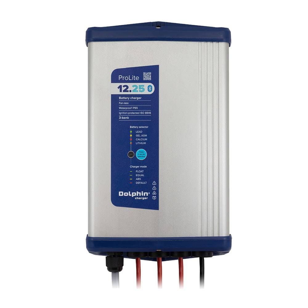 Dolphin Charger PROLITE Series Dolphin Battery Charger - 12V, 25A, 110/220VAC - 3 Outputs [99225] - Twin Screws Marine Service