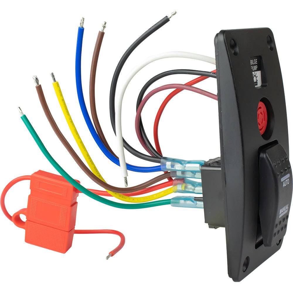 Sea-Dog Bilge Pump Water Alarm Panel w/Switch [423037-1] - Twin Screws Marine Service