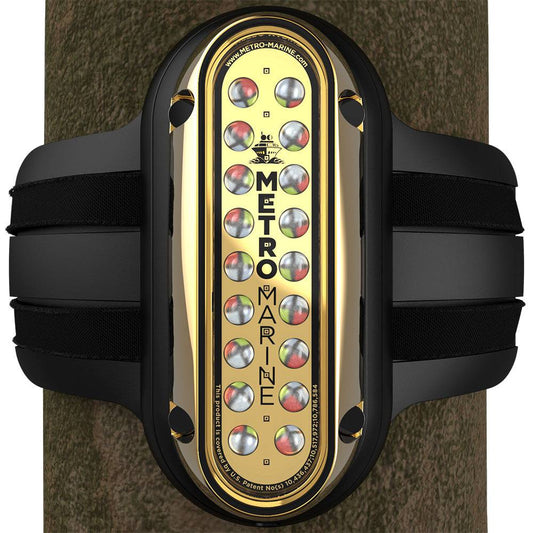 Metro Marine High-Output Vertical Piling Mount Light w/Intelligent Full Spectrum LEDs - RGBW, 45 Beam [F-PME1-V-FS-45] - Twin Screws Marine Service