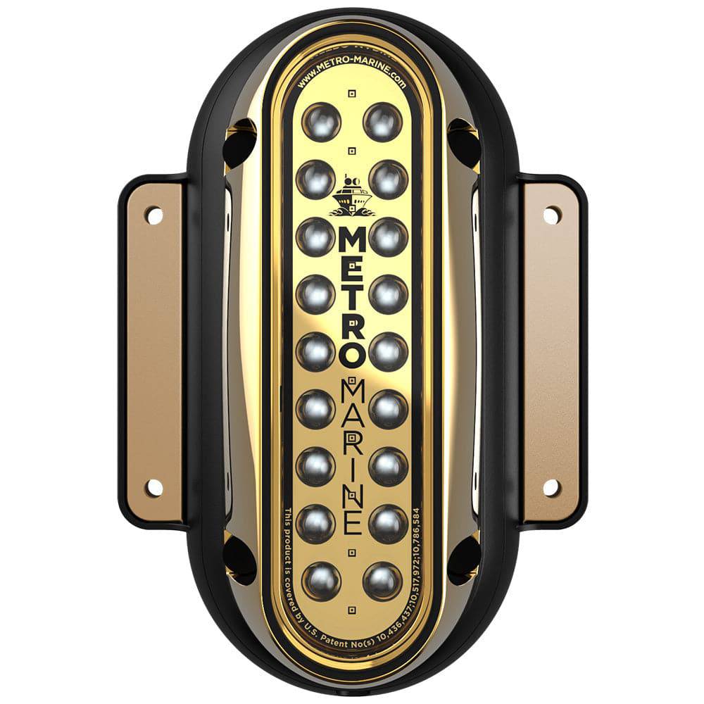 Metro Marine High-Output Vertical Surface Mount Light w/Intelligent Monochromatic LEDs - Blue, 45 Beam [F-SME1-V-B3-45] - Twin Screws Marine Service