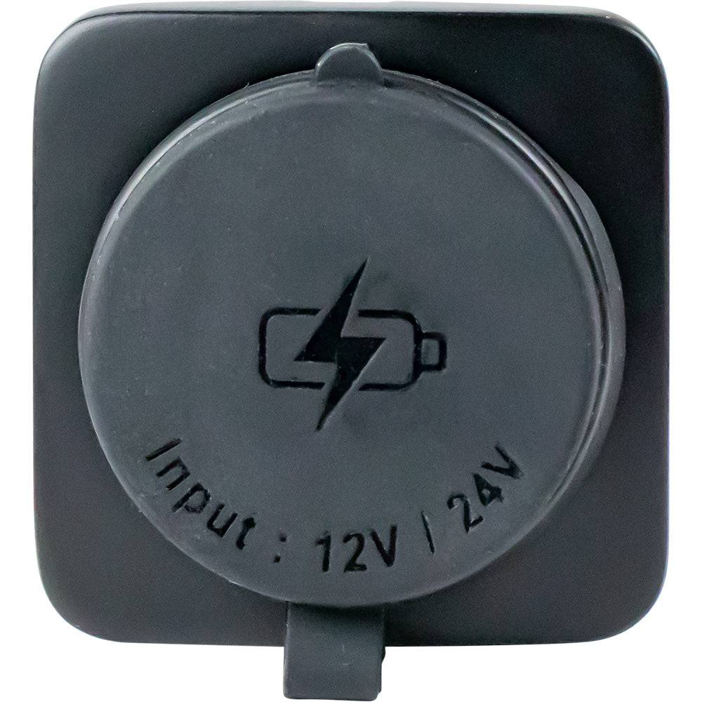 Sea-Dog USB A / USB C Square Surface Mount Power Socket [426531-1] - Twin Screws Marine Service