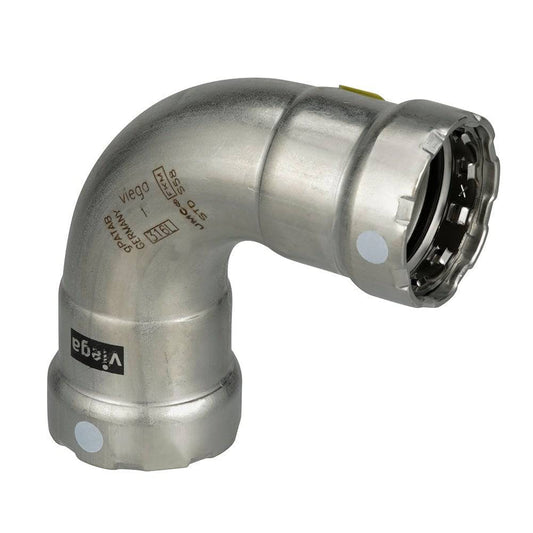 Viega MegaPress 316 FKM 1" 90 Degree Elbow [91705] - Twin Screws Marine Service