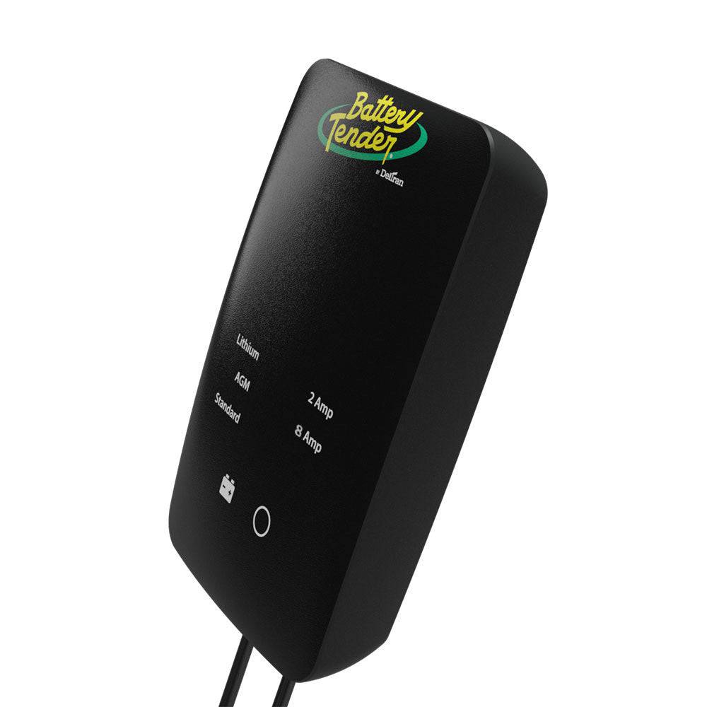 Battery Tender 12V, 8/2A Selectable Battery Charger  Maintainer [022-0337-DL-WH] - Twin Screws Marine Service
