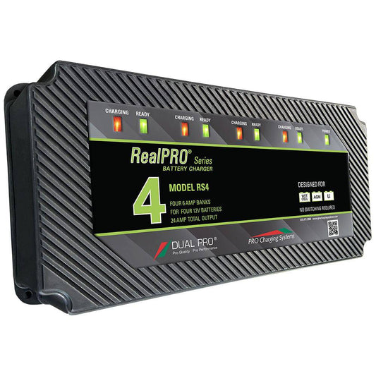 Dual Pro RealPRO Series Battery Charger - 24A - 4-Bank [RS4] - Twin Screws Marine Service