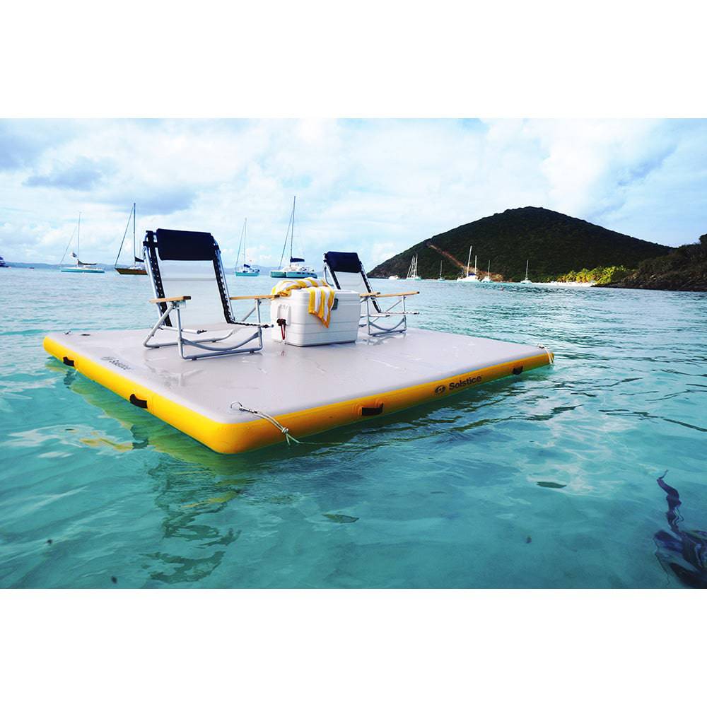 Solstice Watersports 10 x 8 Inflatable Dock [31008] - Twin Screws Marine Service