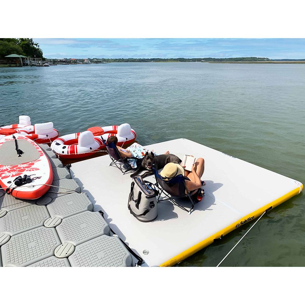 Solstice Watersports 10 x 10 Inflatable Dock [31010] - Twin Screws Marine Service