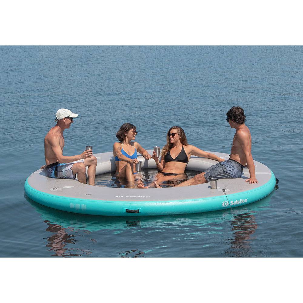 Solstice Watersports 10 Circular Mesh Dock [38100] - Twin Screws Marine Service