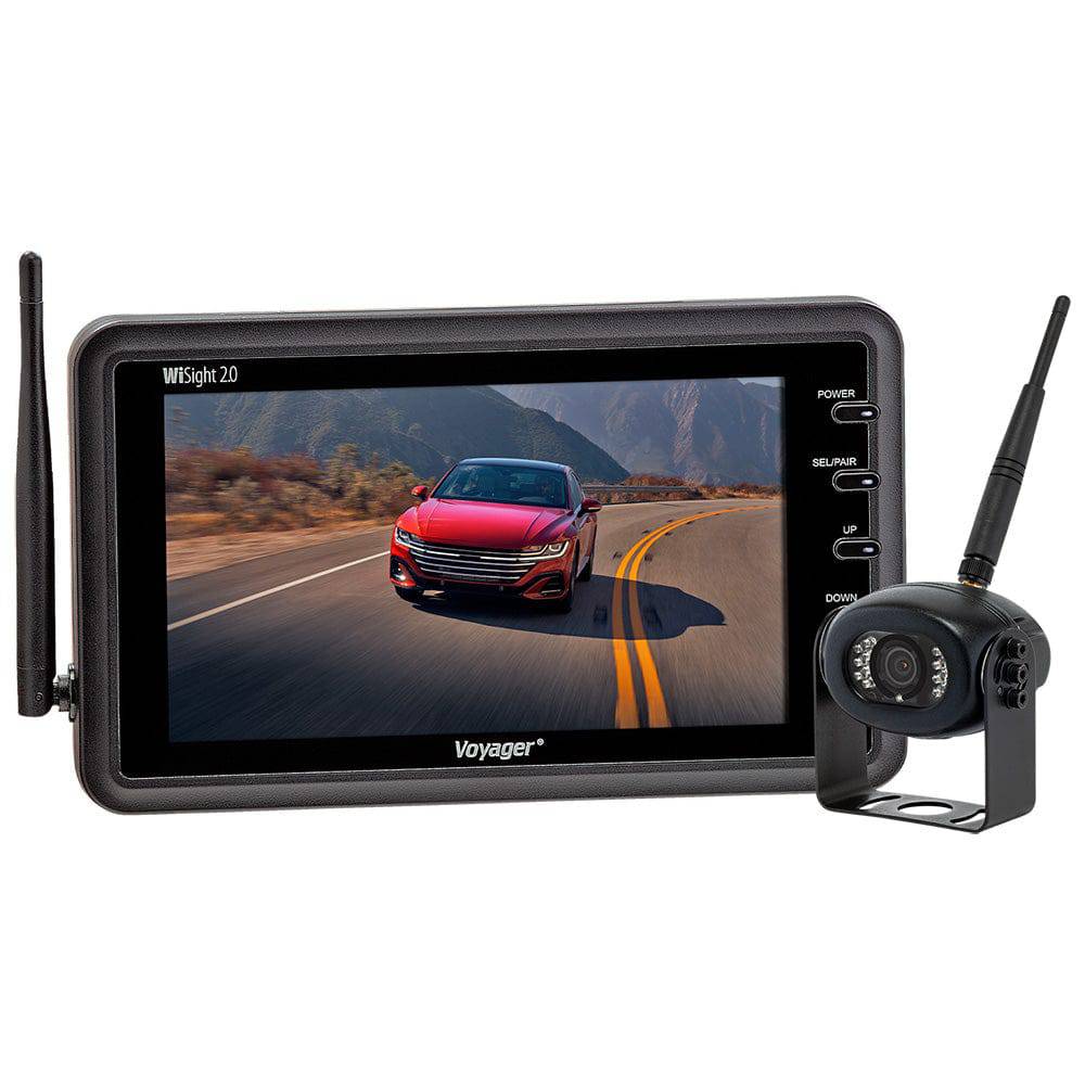 Voyager WiSight 2.0 - 7" Monitor w/Camera - Wireless [WVSXS70] - Twin Screws Marine Service