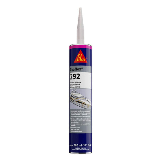 Sika Sikaflex-292 White - 10oz Tube w/Nozzle [696275] - Twin Screws Marine Service