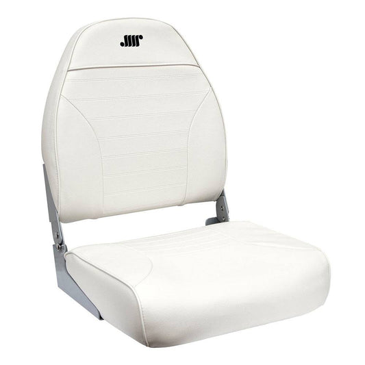 Wise Standard High-Back Fishing Seat - White [8WD588PLS-710] - Twin Screws Marine Service