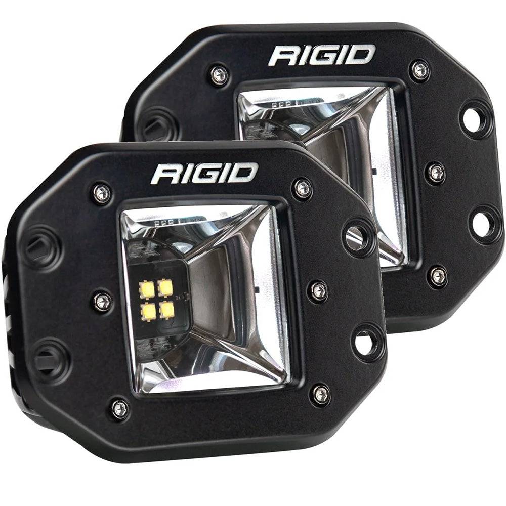 RIGID Industries Radiance Scene - RGBW - Flush Mount - Pair [682153] - Twin Screws Marine Service