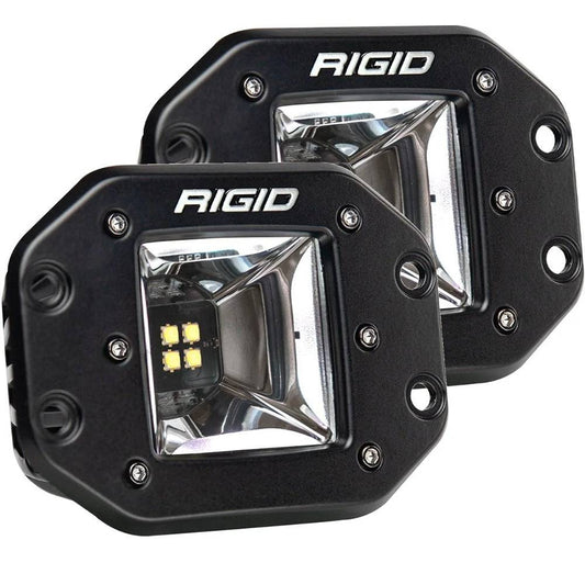 RIGID Industries Radiance Scene - RGBW - Flush Mount - Pair [682153] - Twin Screws Marine Service