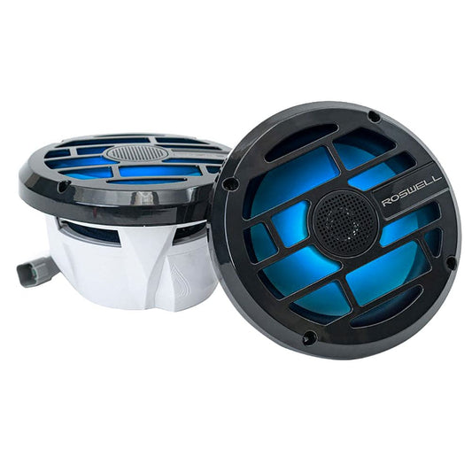 Roswell R Series 6.5 Marine Speakers - Anthracite Grille - 60W RMS  120W Peak Power [C920-1902] - Twin Screws Marine Service