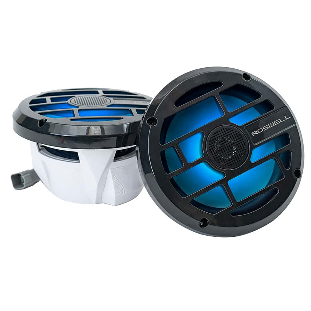 Roswell R Series 7.7 Marine Speakers - Anthracite Grille - 80W RMS  160W Peak Power [C920-1912] - Twin Screws Marine Service