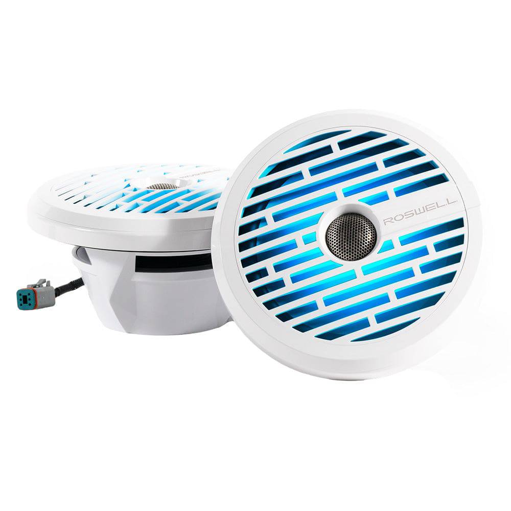 Roswell R1 8 Marine Speakers - White - 100W RMS  200W Peak Power [C920-1610] - Twin Screws Marine Service