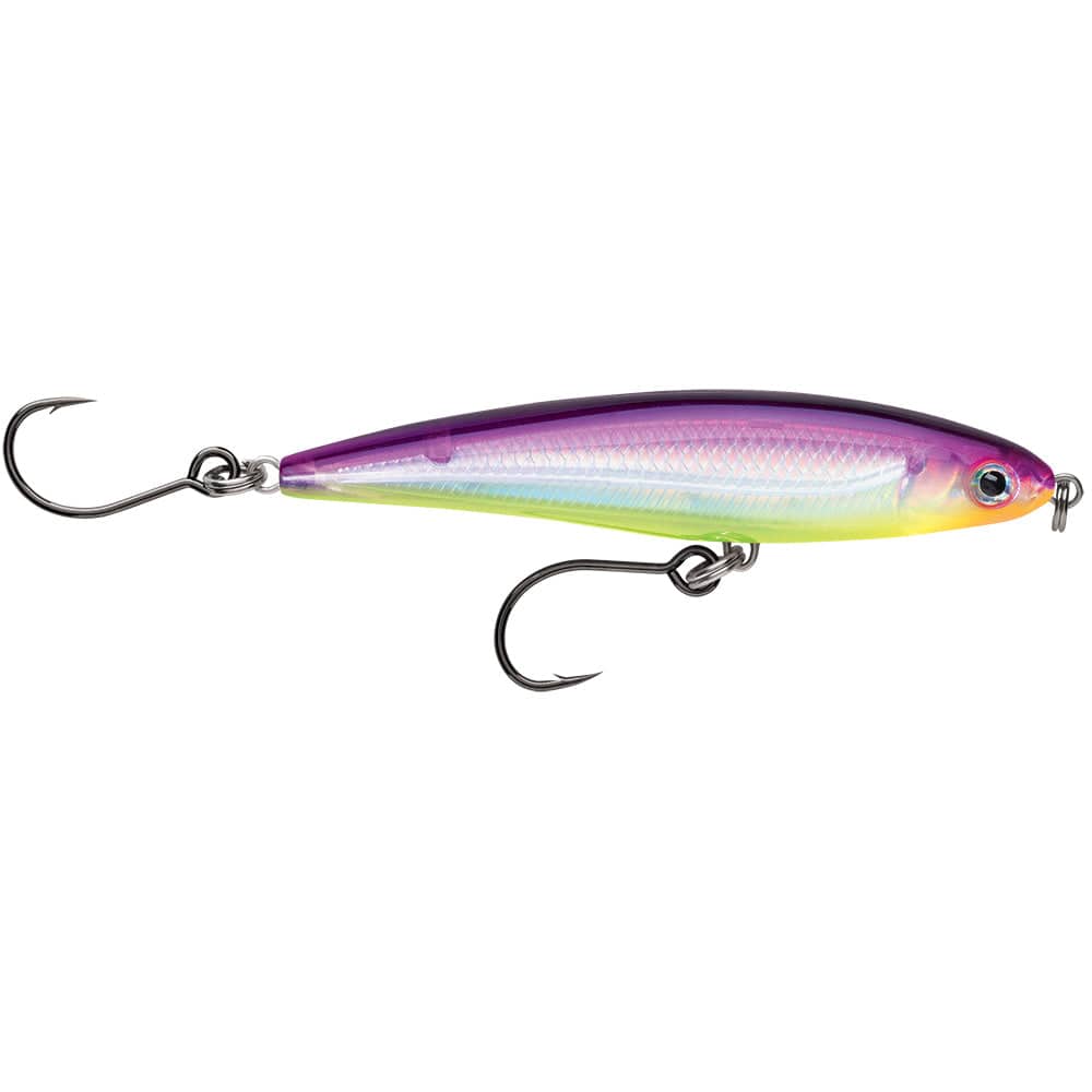 Rapala X-Rap Twitchin Minnow 4" Purple Chartreuse [SXRT10PRCH] - Twin Screws Marine Service