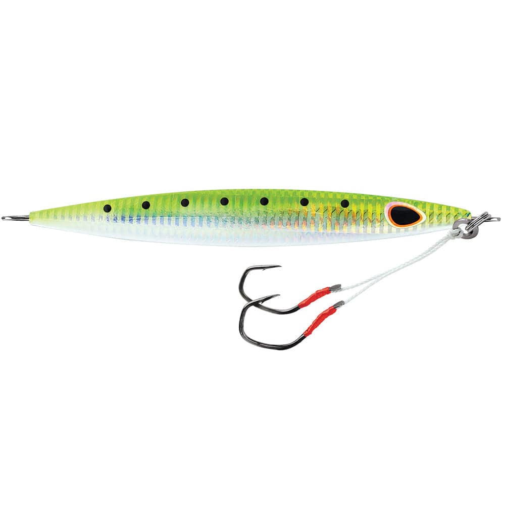 Williamson Kensaki 170 Jig - 6" - 6oz - UV Green Sardine Zebra [KSJ170UVGSZ] - Twin Screws Marine Service