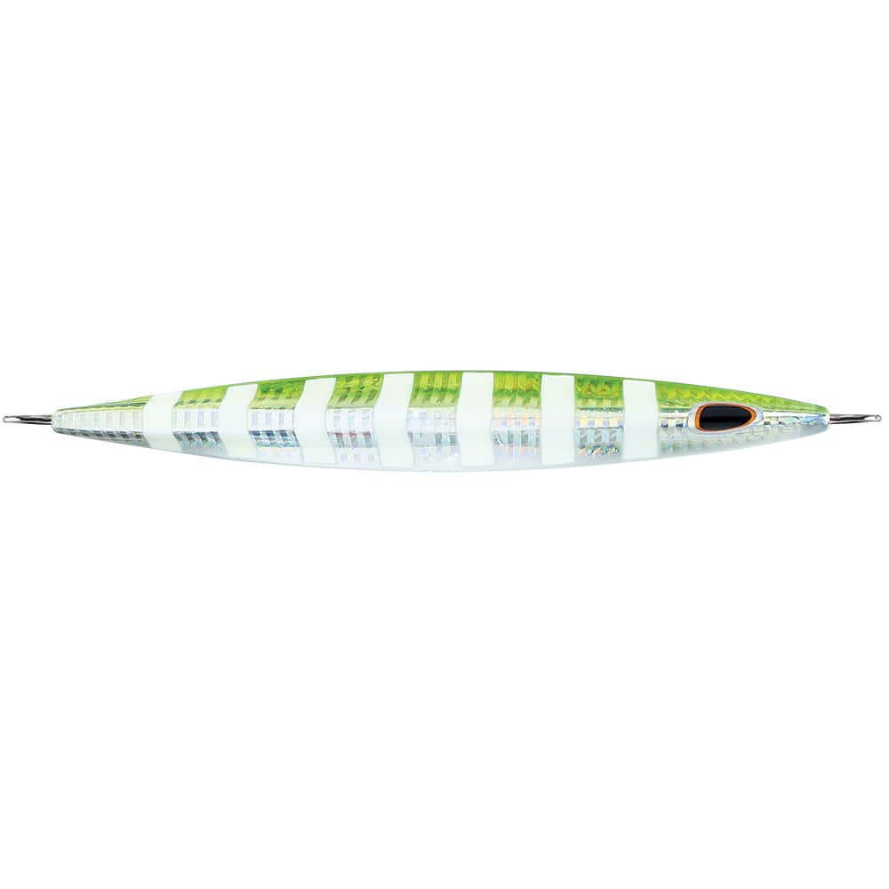 Williamson Kensaki 170 Jig - 6" - 6oz - UV Green Sardine Zebra [KSJ170UVGSZ] - Twin Screws Marine Service