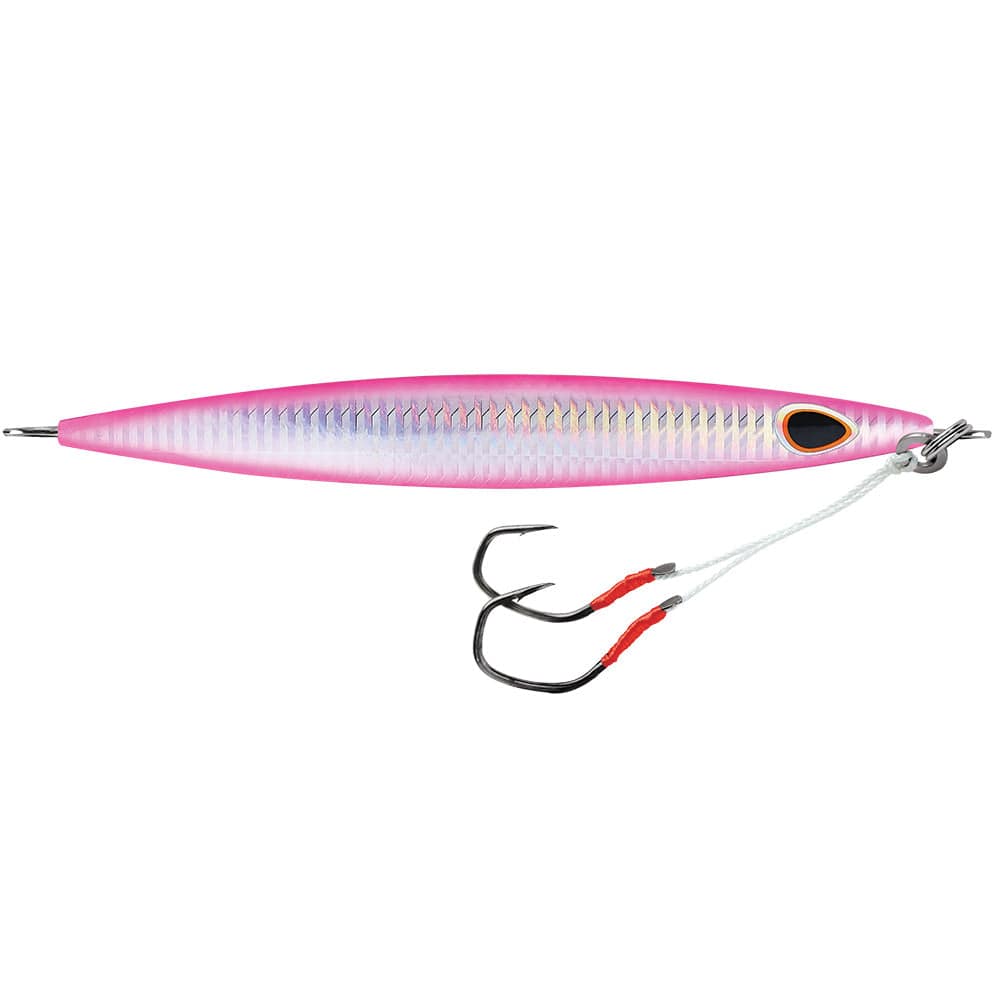 Williamson Kensaki 280 Jig - 7.25" - 9-7/8oz - Silver Pink Zebra [KSJ280SPZ] - Twin Screws Marine Service
