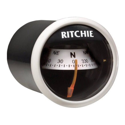 Ritchie X-23WW RitchieSport Compass - Dash Mount - White/Black [X-23WW] - Twin Screws Marine Service